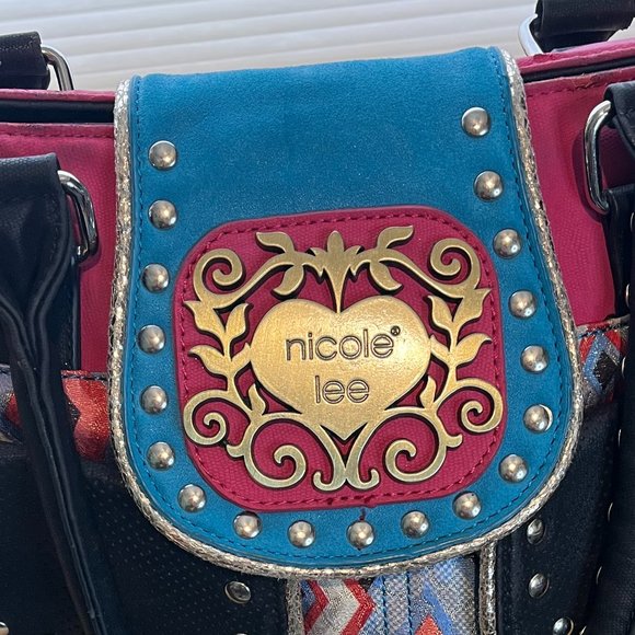 Nicole Lee Structured Satchel NWOT - Picture 7 of 8